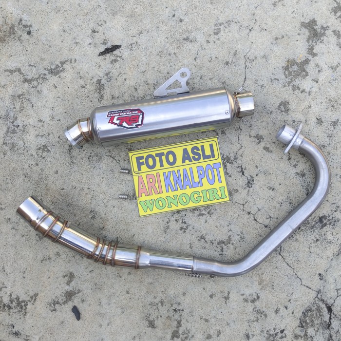 TERLARIS KNALPOT R9 JENONG SATRIA FU KARBU SATRIA INJEKSI GSX SONIC GTR WRX GP5
