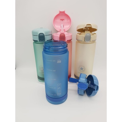 TOKO21GROSIR-BOTOL MINUM PLASTIK BPA FREE AMAN TAHAN LAMA SELIYA 650 ML KODE 388