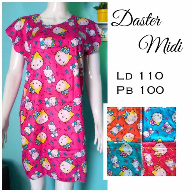 DASTER MIDI GROSIR MURAH ASLI PEKALONGAN