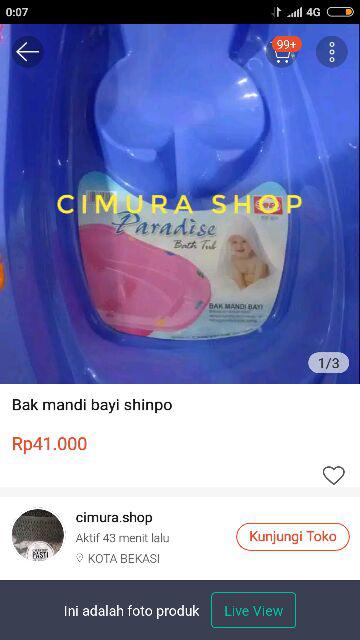 Keranjang Pakaian Laundry Serba Guna Shinpo L