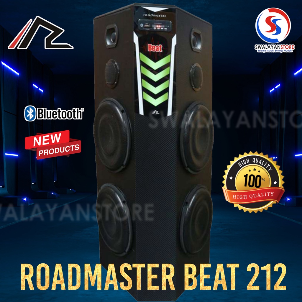 SPEAKER ACTIVE ROADMASTER BEAT 212 BLUETOOTH DIGITAL JUMBO