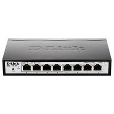 POE SWITCH HUB D-LINK DGS-1100 08P 8 PORT