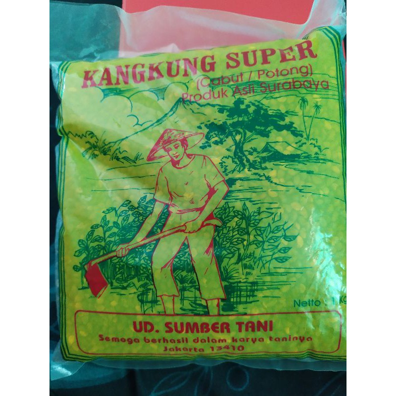 Bibit Kangkung Benih Kangkung Super 1kg cap Pak Tani