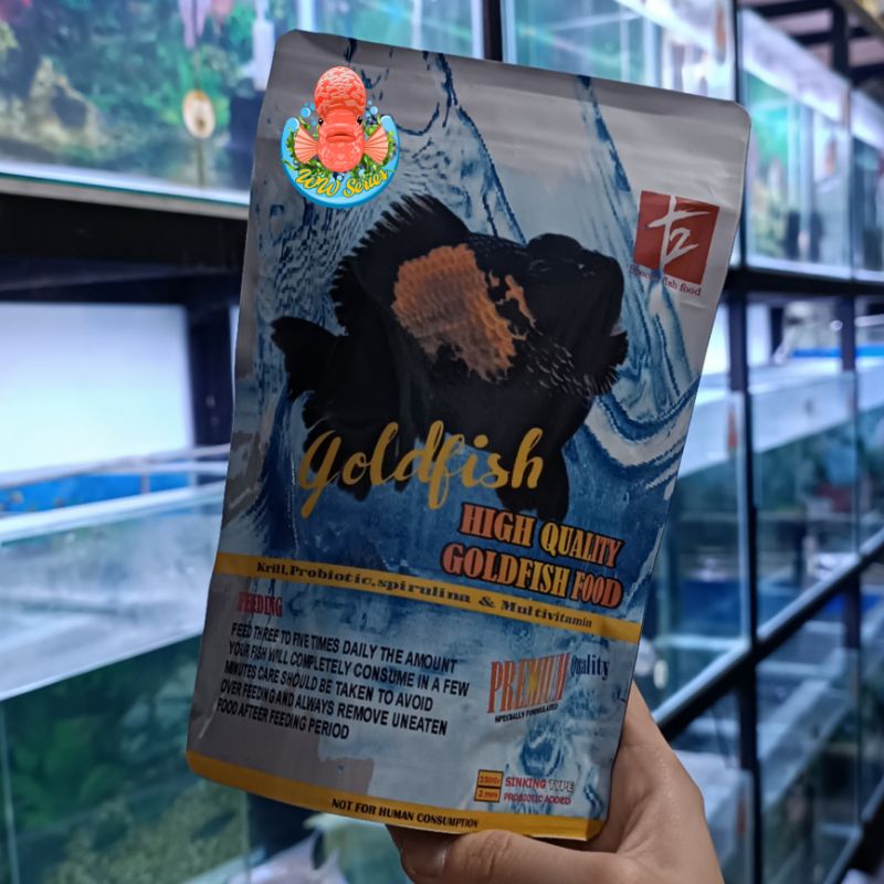 T2 Goldfish Food 250gram - Growth Premium Pakan Ikan MasKoki Pellet Mas Koki Sinking