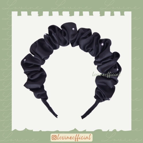 Bandana Bando Scrunchie ANTI PATAH  ADELE | Bandana Scrunchie | Bando Korea