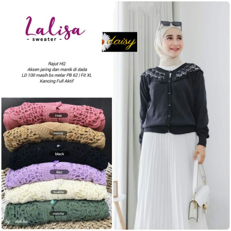 lalisa sweater/pakaian dewasa/set dewasa