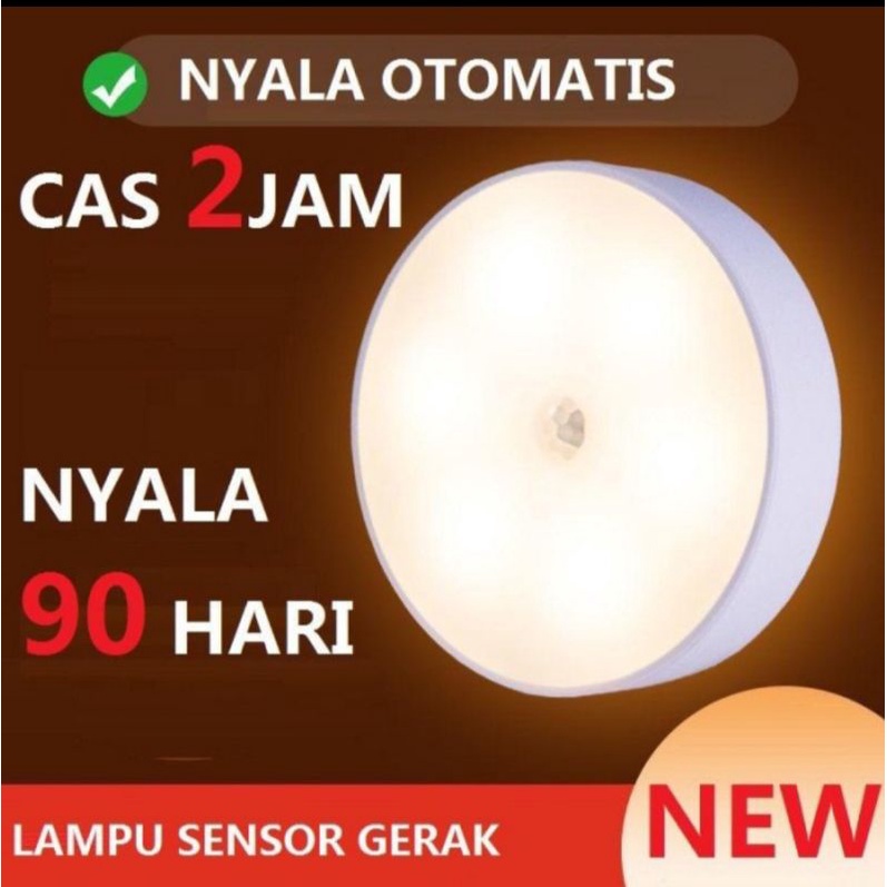 lampu tidur led sensor gerak