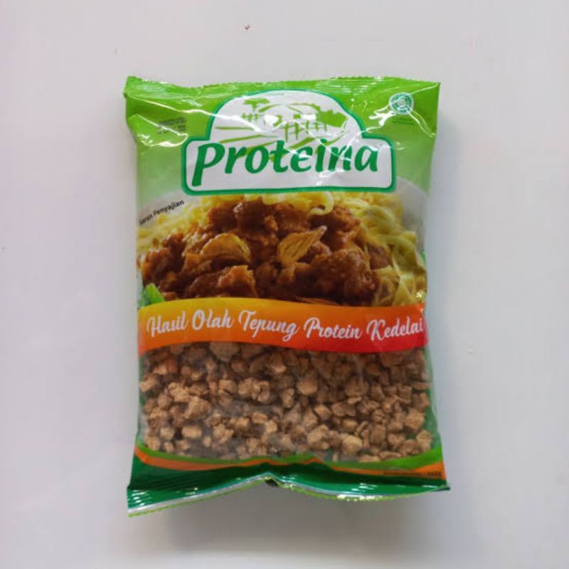 

Proteina Hijau LX 250 Gram / Olahan Tepung Kedelai / Daging Vegan / Daging Analog