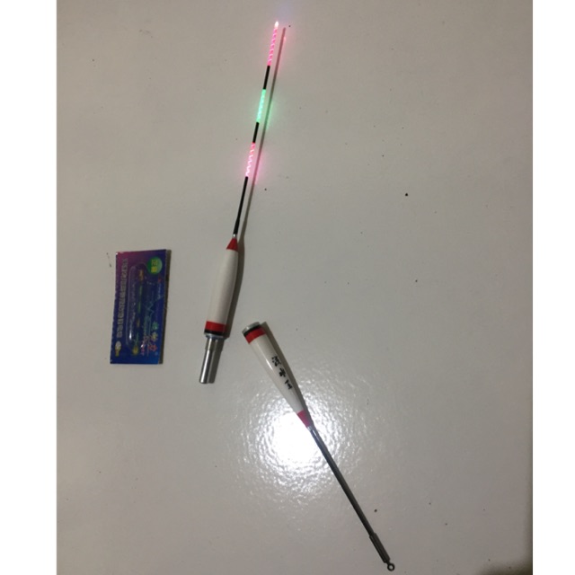 Kambangan/Pelampung lampu LED panjang 24 cm ples 1 baterai