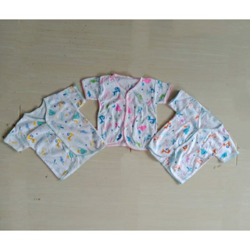 3 pcs Baju pendek newbon Pikok Cico miko