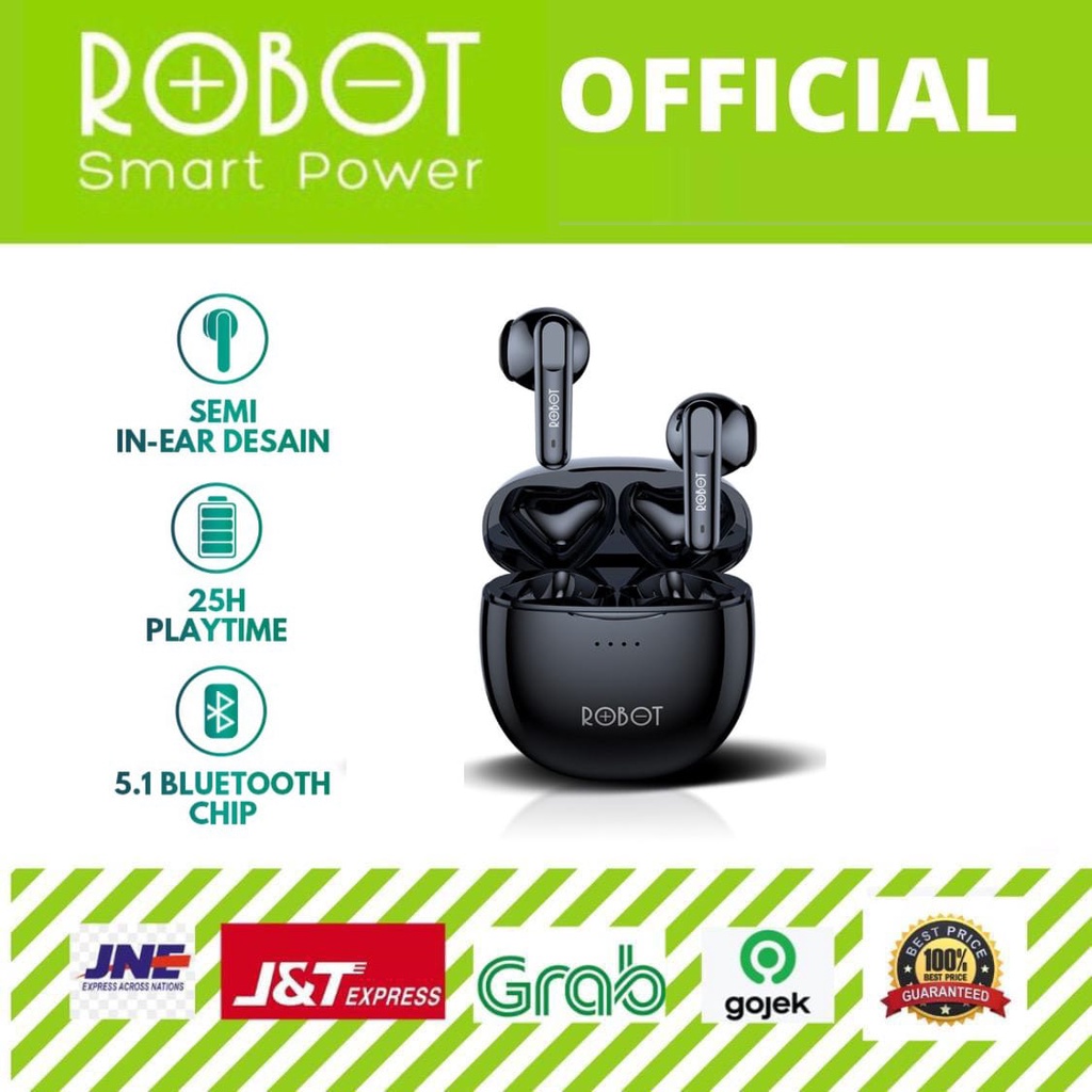 Robot Airbuds T10 Bluetooth Headset 5.1 Waterproof IPX4