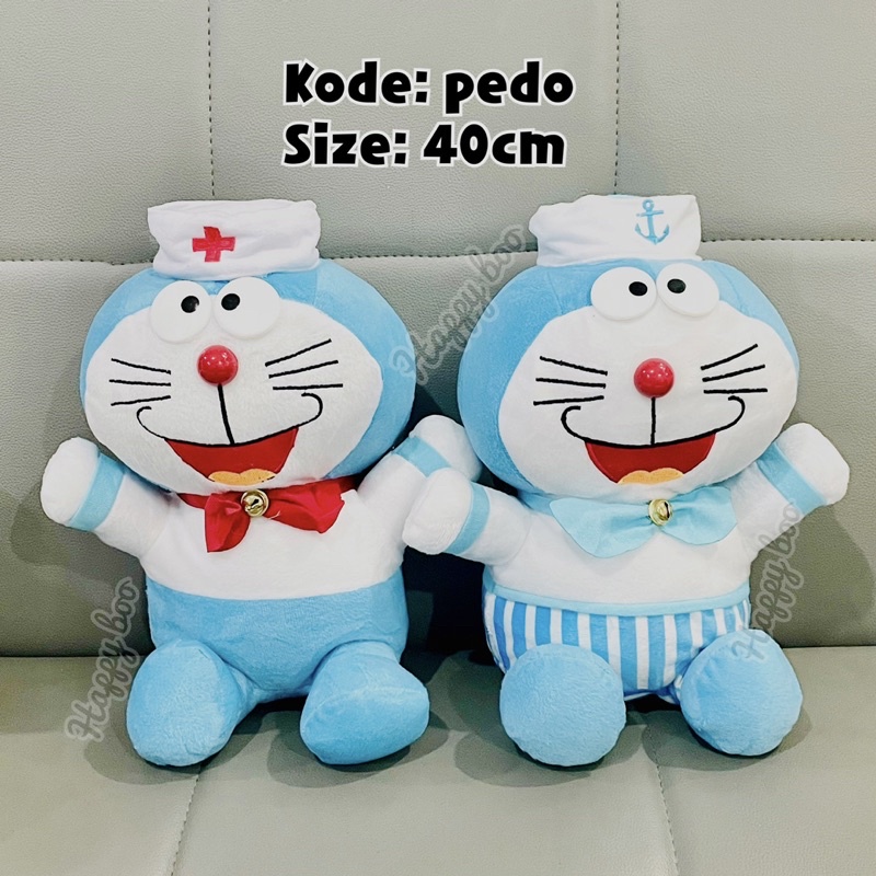 boneka doraemon pelaut / doctor dokter sailor doraemon pedo medium sedang