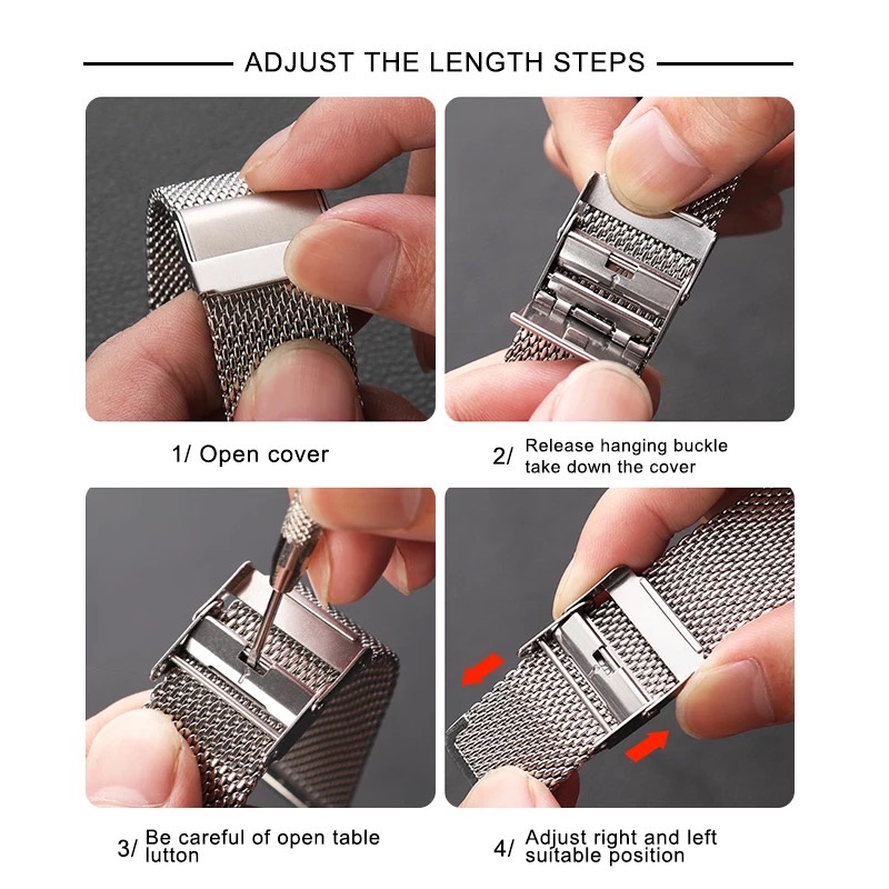 Melanese Strap 22mm Quick Release Strap Watch Premium Quality