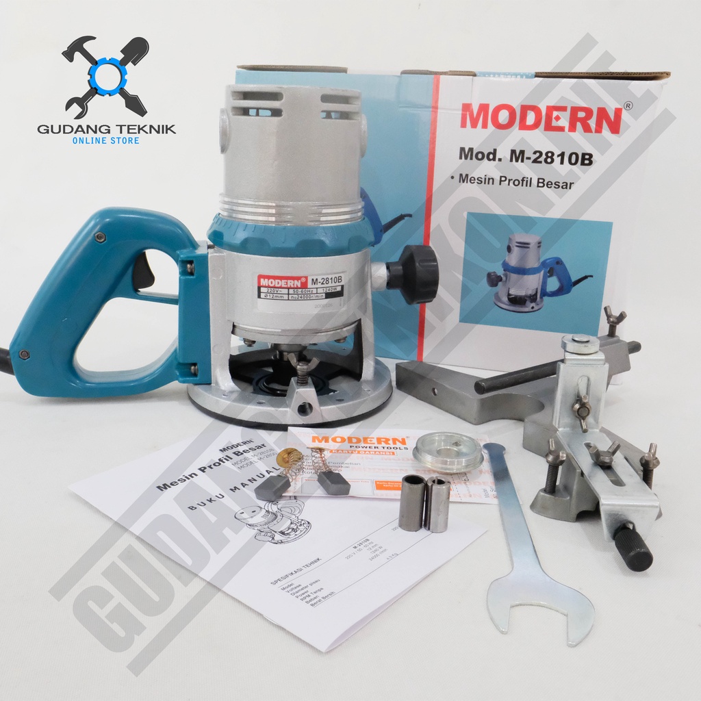 Modern M-2810B / Mesin Profil - Mesin Router Modern M2810B Wood Trimmer