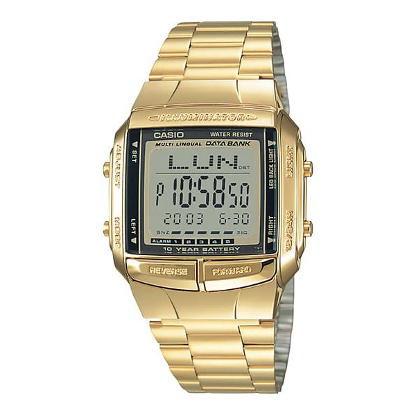Jam Tangan Pria Wanita Digital Casio Original Databank Db-360G-1