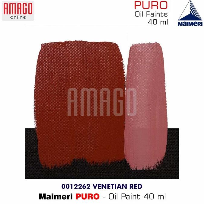 

Maimeri Puro - Oil Paint - Venetian Red - 40Ml - M0012262 Termurah