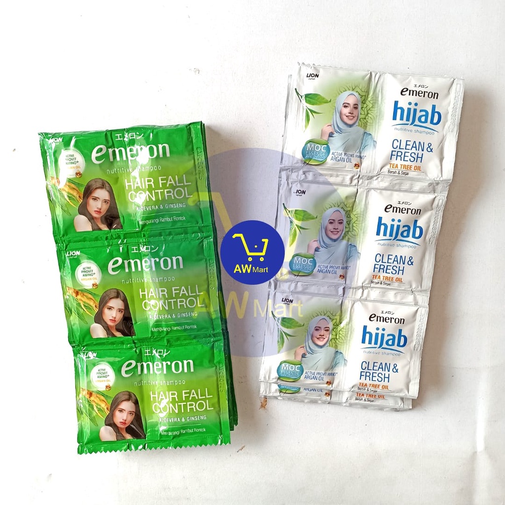 EMERON SHAMPOO RENCENG (ISI 12 SACHET X 10ML)