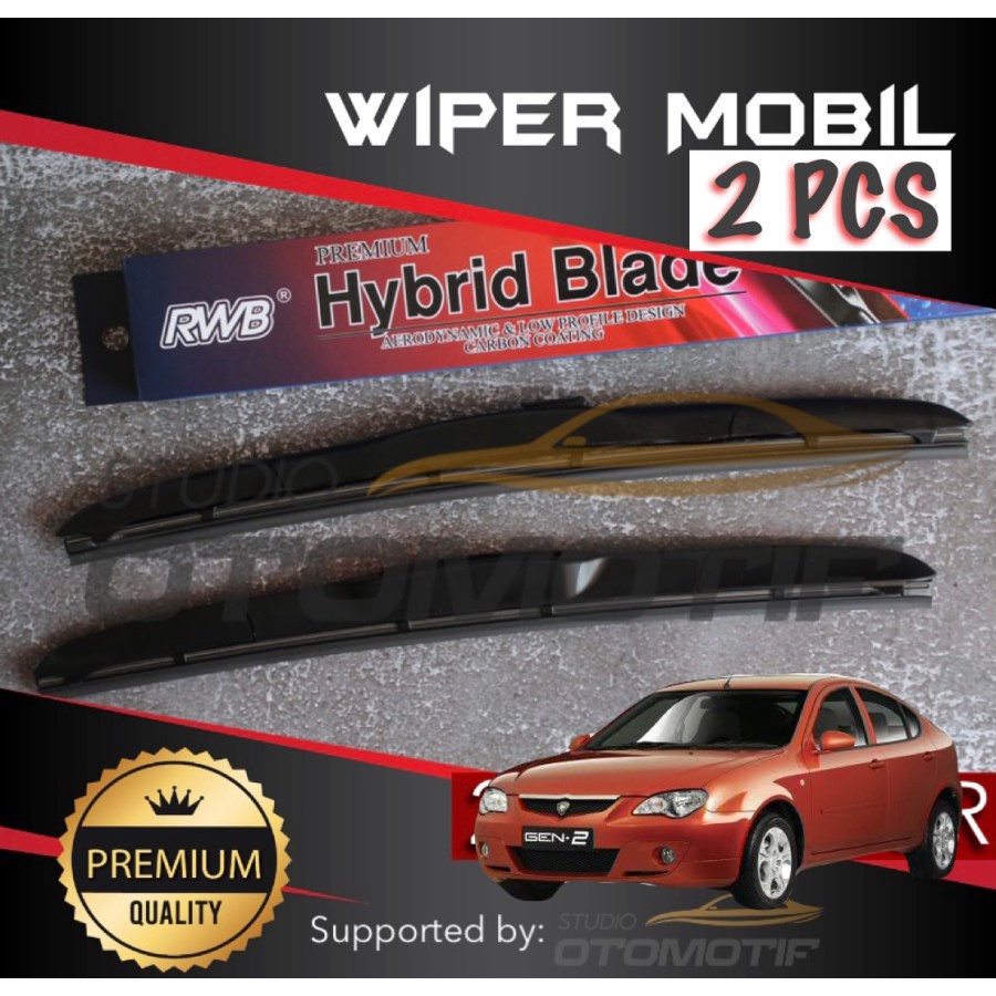 WIPER PROTON GEN2 GEN 2 HYBRID RWB / WIPER RWB PROTON GEN2 GEN 2 2 PCS