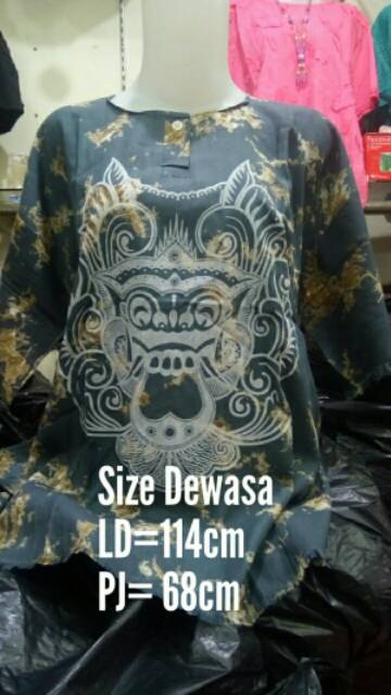 BEST SELLER Gables Bercak Barong Bali Khusus Hitam