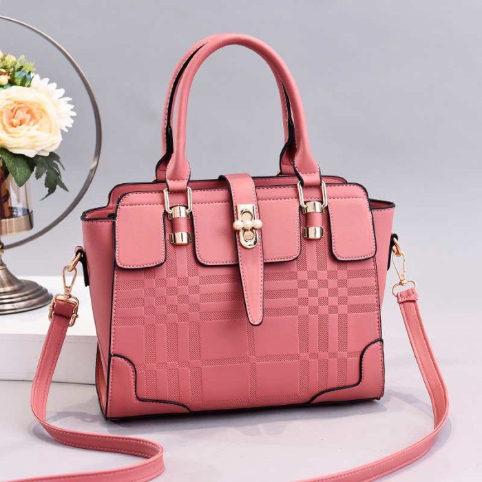 tas wanita [BRANDED] Tas Wanita Import Murah Handbag Wanita Tas Selempang Wanita - Pink selempang te