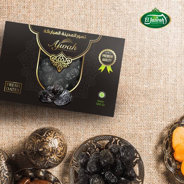 

Kurma ajwa aljazirah 500gr