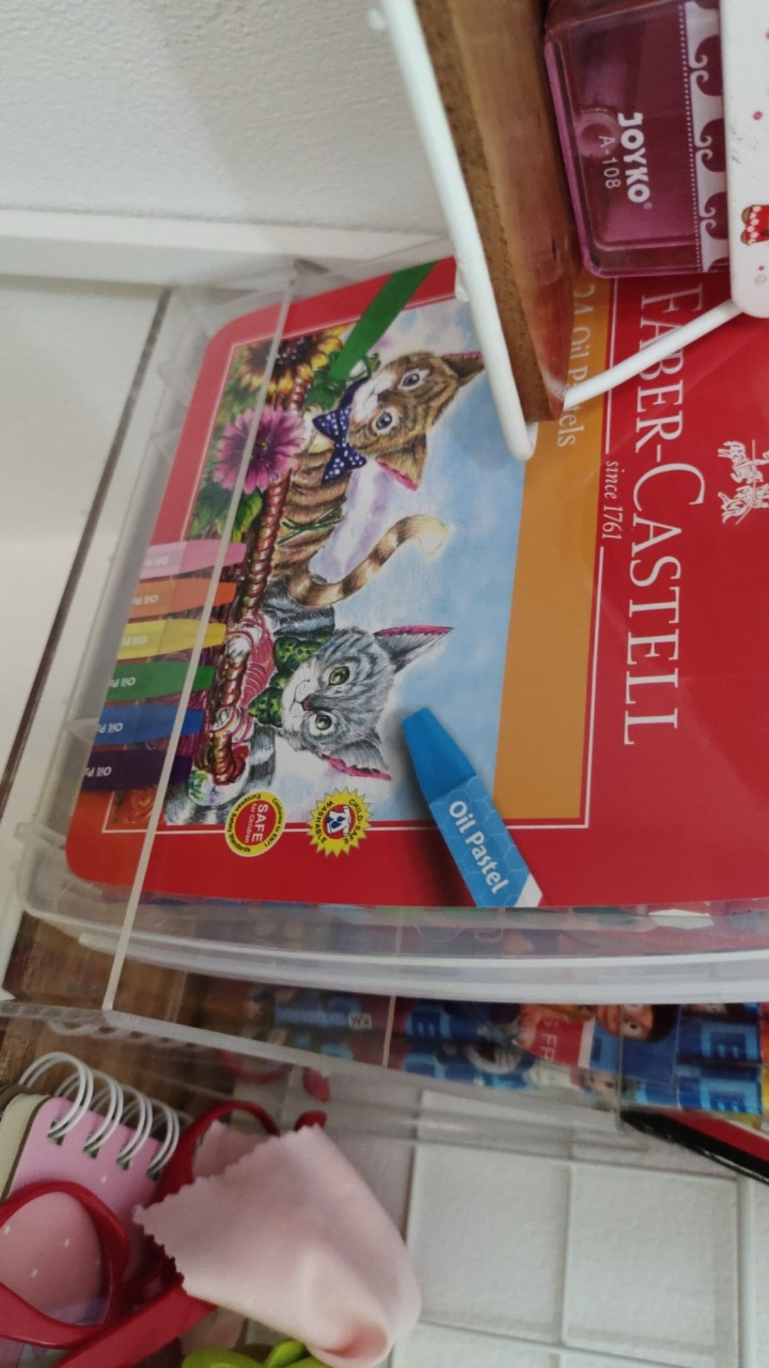 Acrylic Rack Multifunction / Tempat Alat Tulis / Organizer