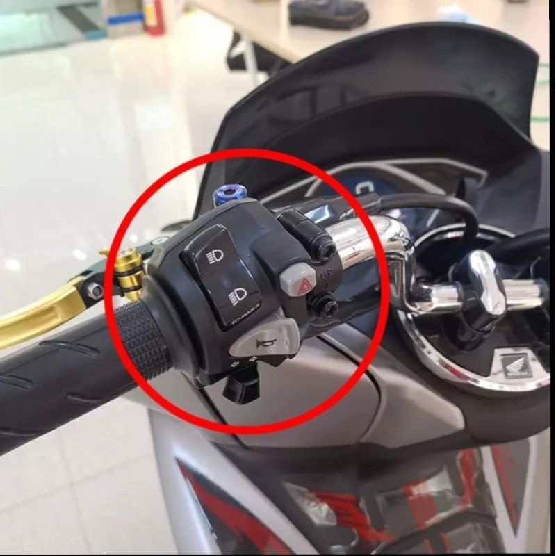 Saklar Kiri Nmax Domino Sen Klakson Hazard Lampu Dekat Jauh PNP Nmax Saklar Holder Kiri Nmax Pcx Adv