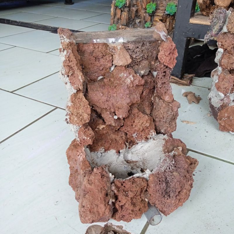 tebing waterfall/air terjun untuk aquascape dan akuarium