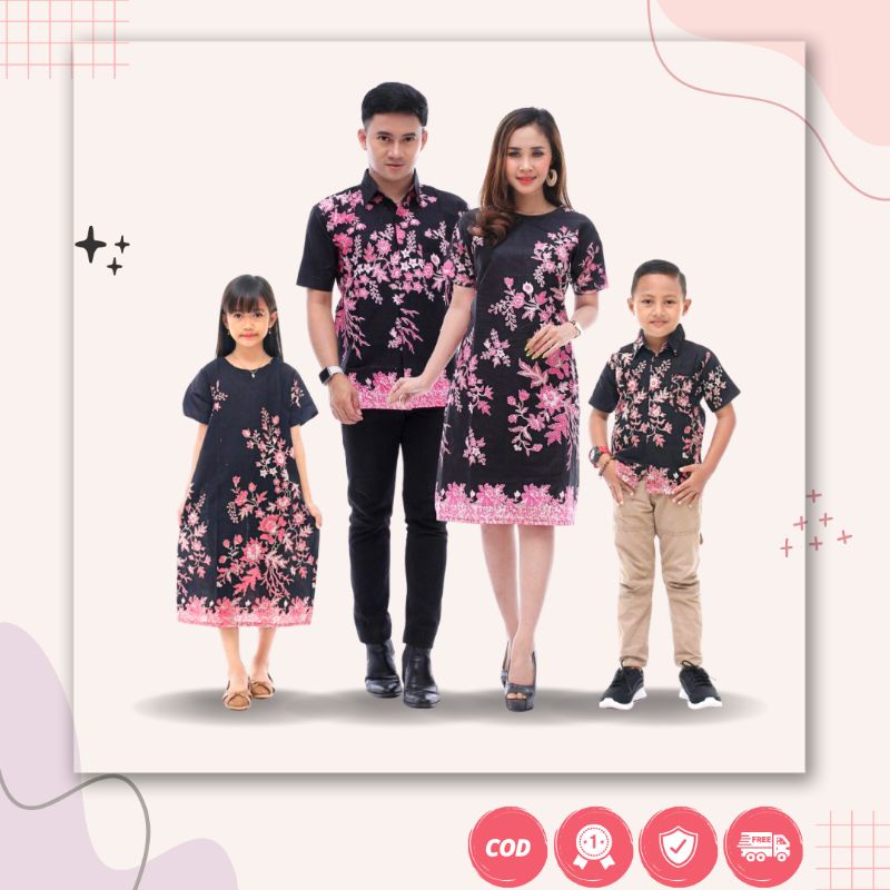 Batik couple keluarga kopel kapel seragam kondangan kerja kantor set family kekinian murah kemeja pr