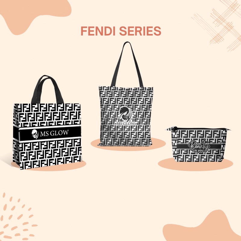 Tas Ms glow tas paket ms glow totebag ms glow