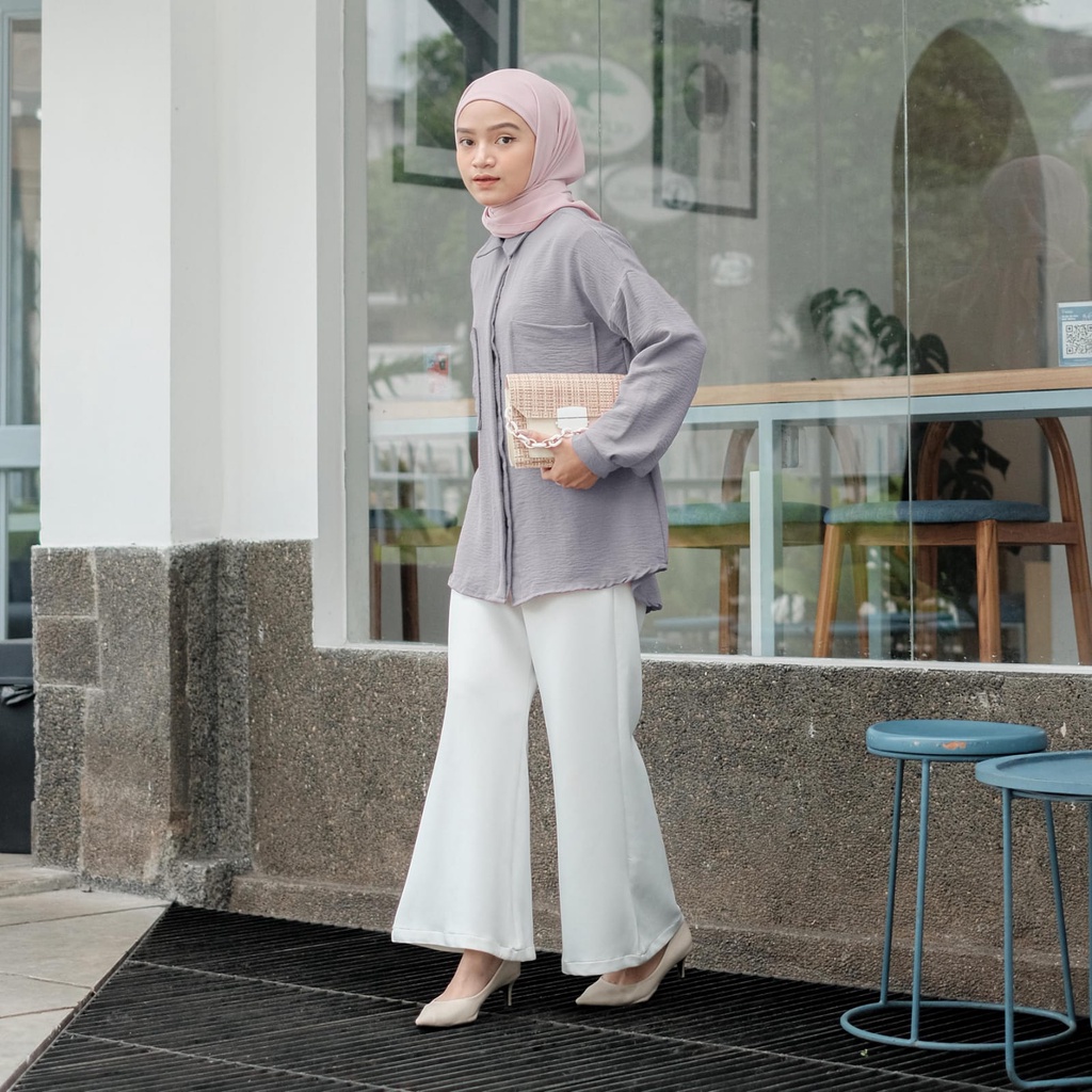 MILOVA SHIRT / BLOUSE / TOP / KEMEJA / ATASAN WANITA / ATASAN KERJA