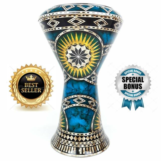 Darbuka calti dumbuk istimewa motif batik mesir mika aha percusion jamming Hadroh alexandria