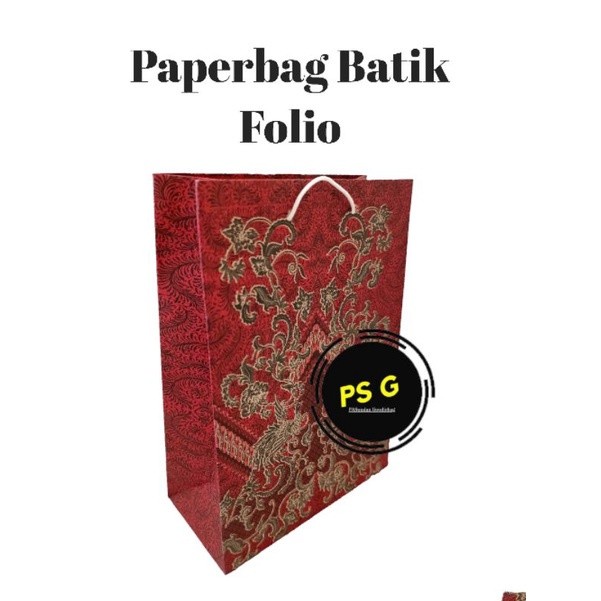 

(TERLARIS) PAPERBAG FOLIO BATIKMOTIF O9V LUSIN)