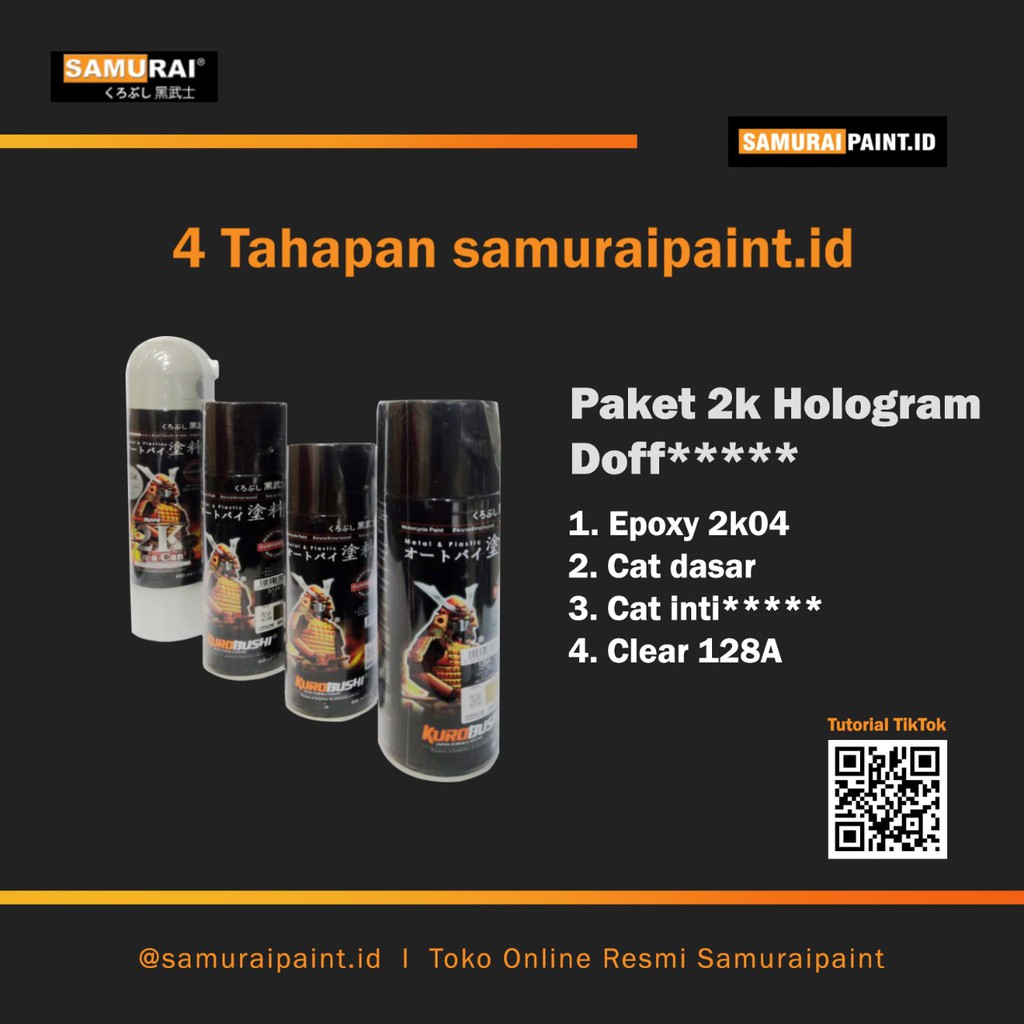 Paket 2K Hologram Doff*****, Samuraipaint