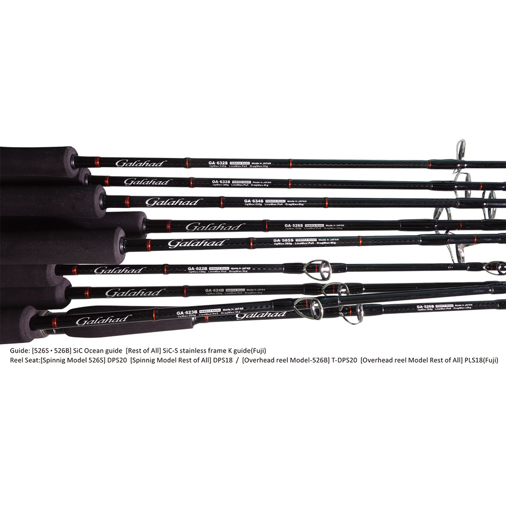 JORAN YAMAGA BLANKS ROD 2019 GALAHAD 622B BAIT MODEL | JIGGING ROD