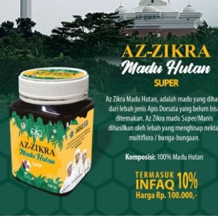 

Madu Az Zikra Hutan Super ( Manis) Asli Original Bergaransi Azzikra