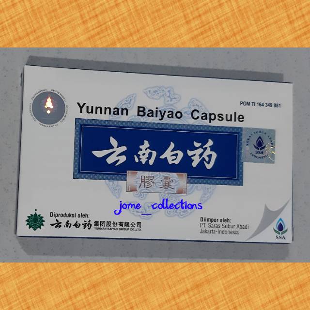 Kapsul Yunnan Baiyao