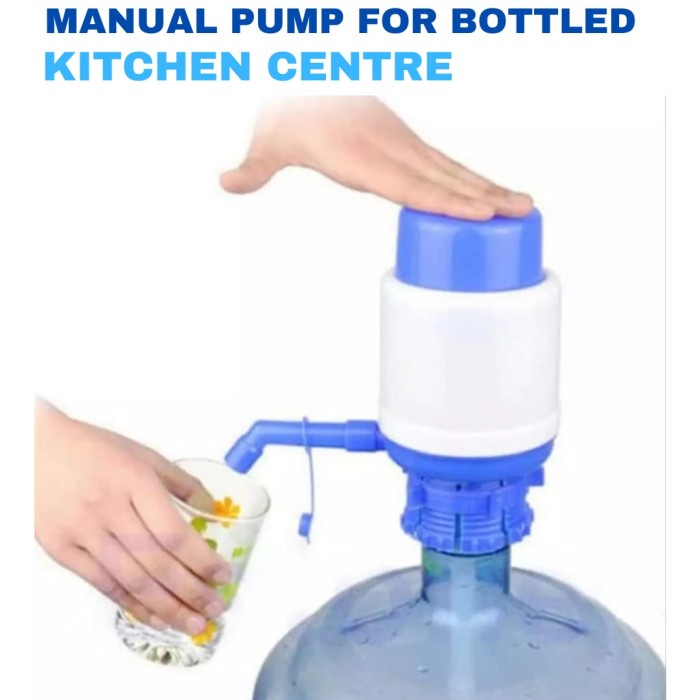 [Peralatan Dapur] Pompa Air Galon Manual Pompa Galon Manual Free Cangkir Bir Plastik 40tygt