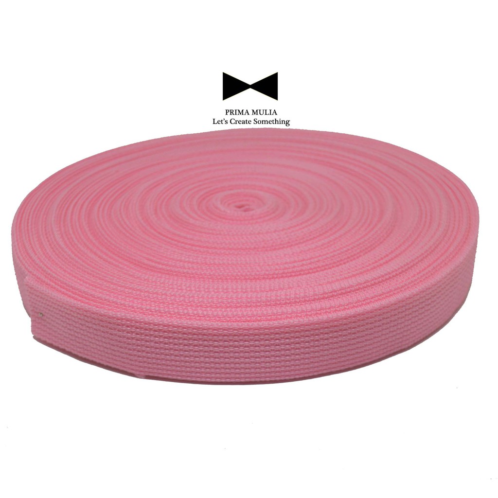 

TALI WEBBING LT UKURAN 2.5 CM WARNA PINK MUDA LT 25 PM