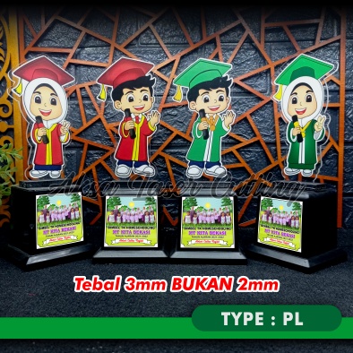 PROMO SOUVENIR WISUDA PLAKAT AKRILIK TK/PAUD