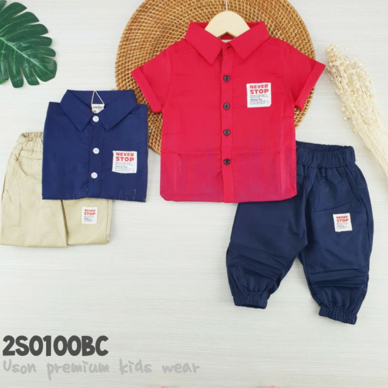 ♥BabyYank♥ STELAN KEMEJA NEVERSTOP (REQUEST WARNA/UKURAN CHAT ADMIN)