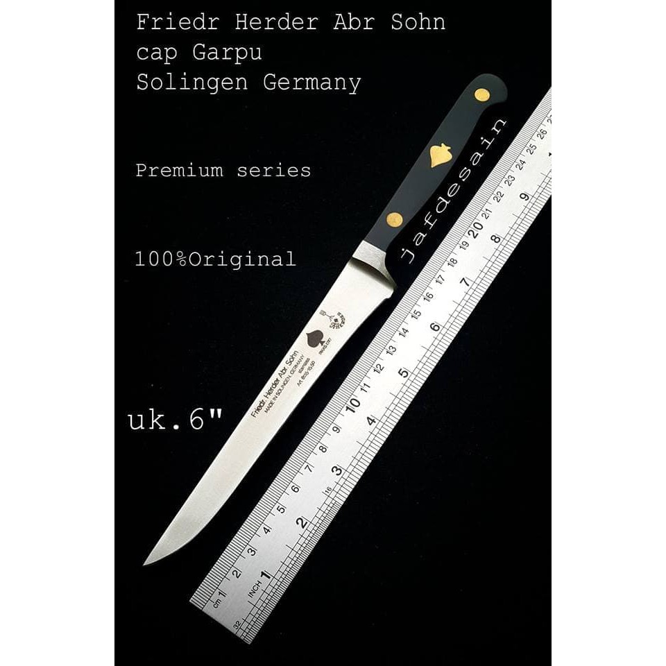 Pisau cap Garpu asli 6" Boning made in Solingen Germany