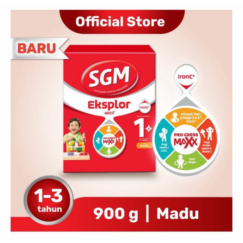 SGM 1+ Madu 900gr