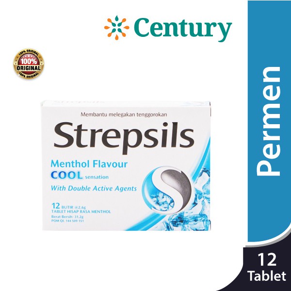 

Strepsil Cool Carton Pack 2 x 6 / Permen / Kembang Gula / Pelega Tenggorokan