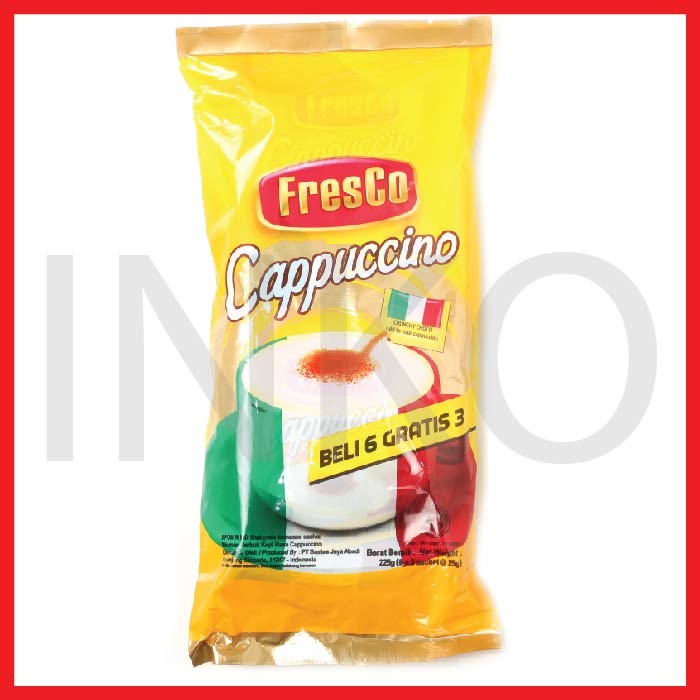 

FRESCO CAPPUCCINO BAG 9X25GR