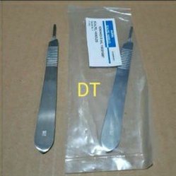 Scalpel handle no 3 4  / Scapel /gagang pisau bedah bisturi