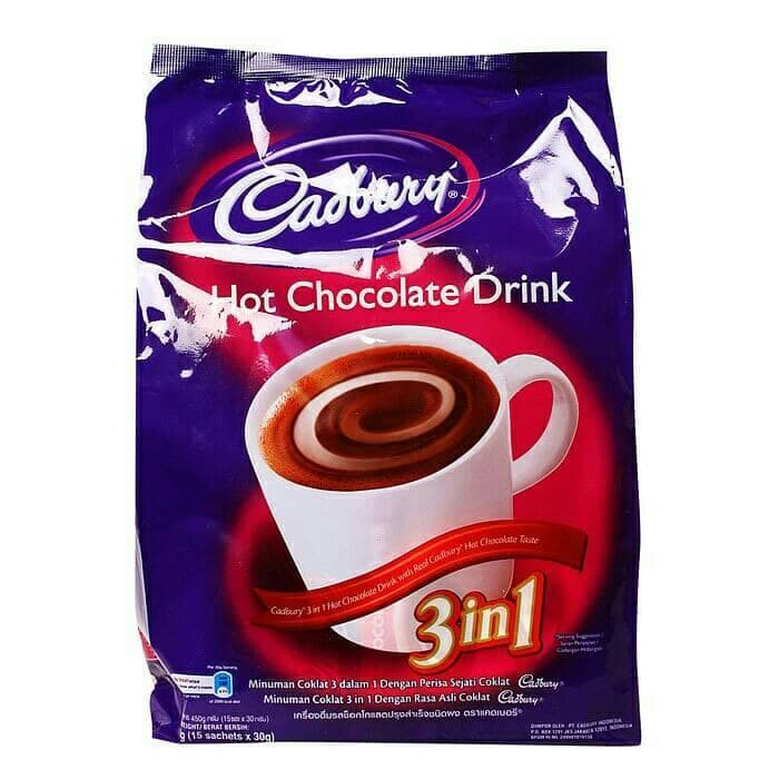 

Cadbury Hot Chocolate Drink 15x30Gr