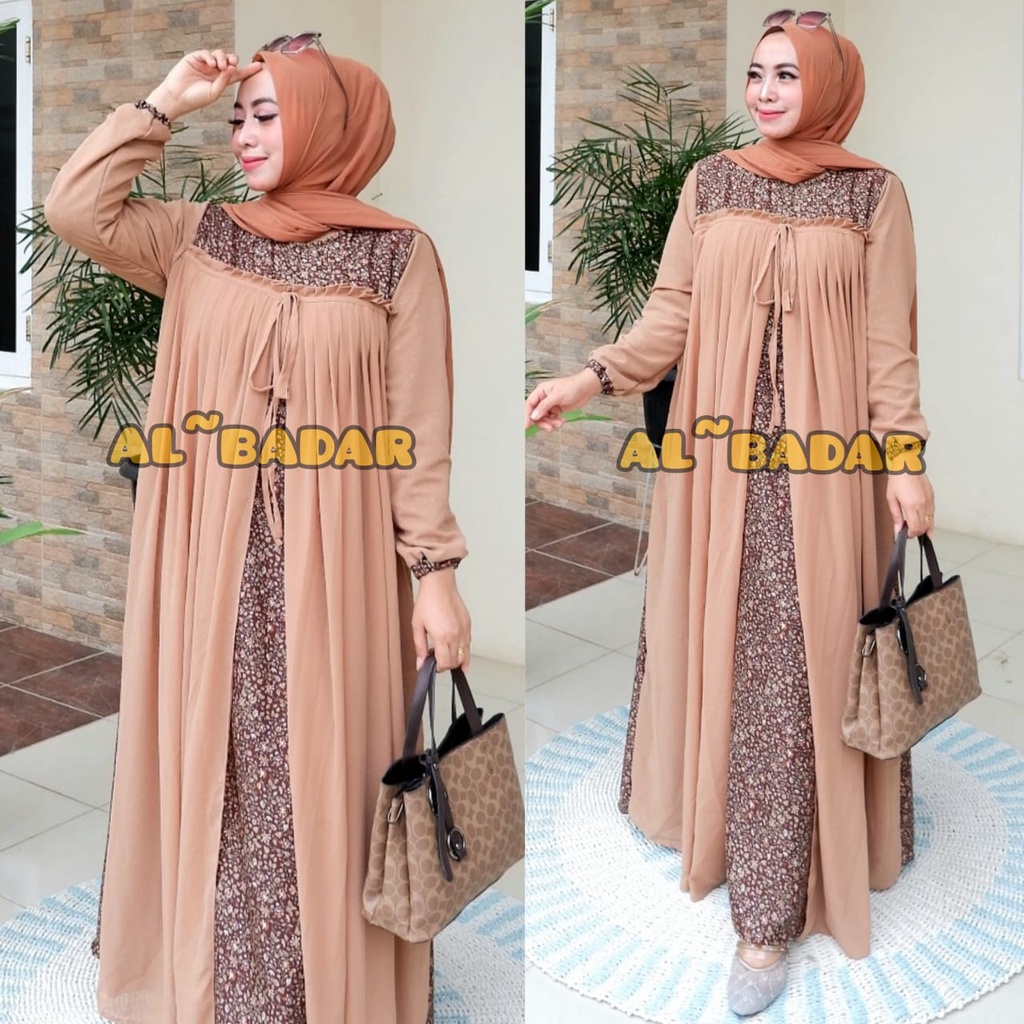 [ BISA COD] GAMIS SHAKILA IMPORT MIX CERUTY BABYDOLL, DRESS SHAKILA MODEL TERBARU,GAMIS BUSUIBY AL BADDAR