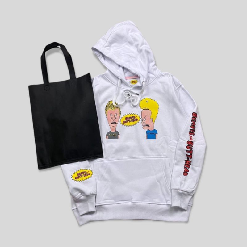 HOODIE BEAVIS | SWEATER HOODIE BEAVIS | JAKET BEAVIS FULL TAG & LABEL PREMIUM