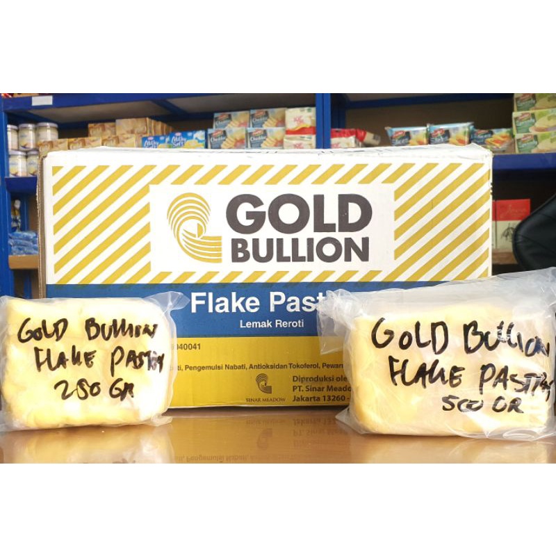 

Flake Pastry Gold Bullion / Corsvet Gold Bullion 250Gr, 500Gr